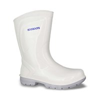 Bota de PU Cano Curto 37 Branca 91SPUC600 Ecoboots