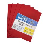 Papel Vermelho A4 120g GPK 25 folhas