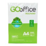 Papel A4 Sulfite 75 g 500 folhas | Go Office