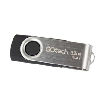 Pen Drive 32GB 3.0 Go Tech PD32G Preto