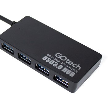 Hub USB 3.0 Go Tech 4 Portas USB