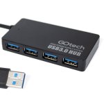 Hub USB 3.0 Go Tech 4 Portas USB