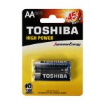 Pilha Alcalina Toshiba AA LR6GCP Pequena 2UN