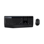 Kit Teclado e Mouse sem Fio Logitech MK345 Preto