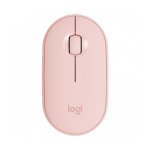 Mouse sem fio Logitech M350  Pebble Rosa