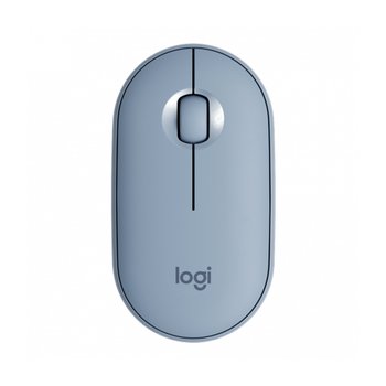 Mouse sem fio Logitech M350  Pebble Azul