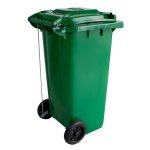 Coletor de Lixo 120L Verde com Pedal | Wite