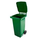 Coletor de Lixo 120L Verde com Pedal | Wite