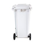 Coletor de Lixo 120L Branco com Pedal | Wite