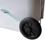 Coletor de Lixo 240L Branco com Pedal | Wite