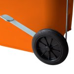 Coletor de Lixo 240L Laranja com Pedal | Wite