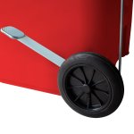 Coletor de Lixo 240L Vermelho com Pedal | Wite