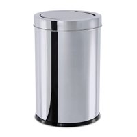 Lixeira Inox 7,8 Litros com Tampa Basculante | Brinox