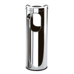 Lixeira Cinzeiro Inox ø 20 cm x 59 cm | Brinox