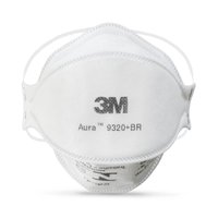 Respirador Descartável 3M 9320BR PFF2 sem Válvula