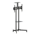 Suporte de Chão ELG A06V6_S Pedestal Rodízio 32 a 70"