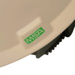 Capacete MSA V-GARD com Suspensão e Jugular Bege