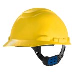 Capacete 3M H700 Aba Frontal com Suspensão Amarelo