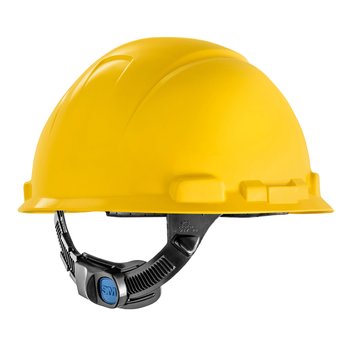 Capacete 3M H700 Aba Frontal com Suspensão Amarelo