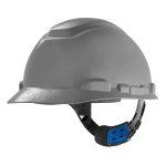 Capacete 3M H700 Aba Frontal com Suspensão Cinza