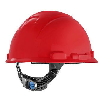 Capacete 3M H700 Aba Frontal com Suspensão Vermelho