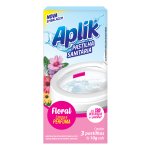 Pastilha Sanitária Adesiva Floral | Aplik