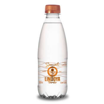 Água Mineral com Gás 300 ml 12 unidades | Lindoya Speciali