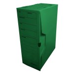 Arquivo Morto Plástico Verde 36x13x25cm 10 unidades | Go Office