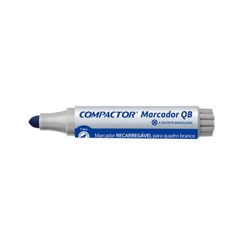 Marcador de Quadro Branco Azul Recarregável | Compactor