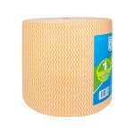 Pano Multiuso Descartável Laranja rolo 27 cm x 300 metros 35 g/m² | Everclean