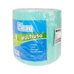 Pano Multiuso Descartável Verde 35 g 27 cm x 300 m | Everclean