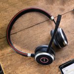 Headset Duo Jabra Evolve MS65