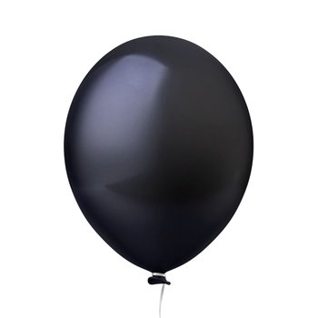 Balão de Látex 8 Preto 50 unidades
