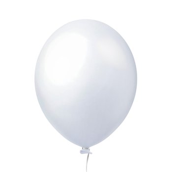 Balão de Látex 8 Branco 50 unidades
