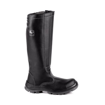 Bota Bracol 4018BYCM1402LL Preta Zíper Bico Composite 36