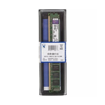 Memória RAM 8GB Kingston KVR16N11-8 DDR3 1600MHZ