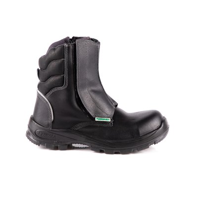 Bota Bracol 4087HOFL1662LL Preta Velcro Bico Composite 35