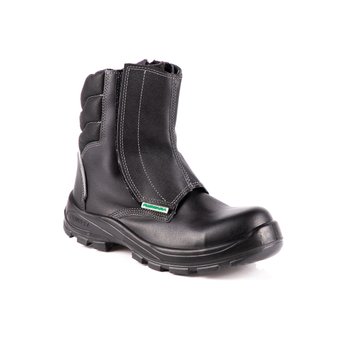 Bota Bracol 4087HOFL1662LL Preta Velcro Bico Composite 35