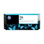 Cartucho de tinta HP 728 F9K17A Ciano 300ml Original