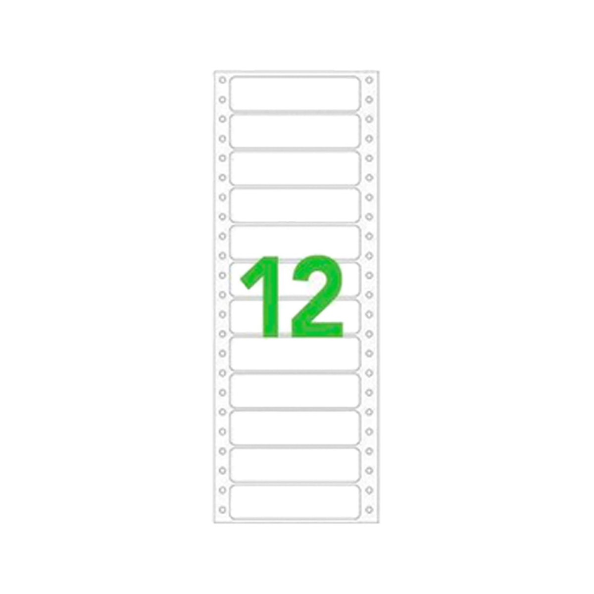 Etiqueta 107 mm x 23 mm 1 Carreira 6000 unidades | Pimaco 10723-1C