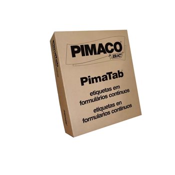 Etiqueta 81 mm x 36 mm 4 Carreiras 16000 unidades | Pimaco