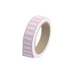 Etiqueta Tarja Tarjadinha RT5 12 mm x 25 mm 20 metros 1660 unidades | Pimaco