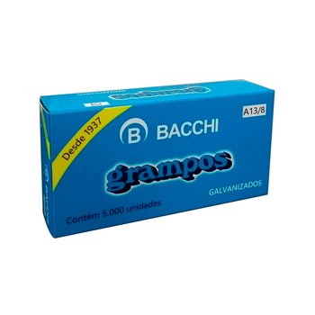 Grampo Galvanizado A 13/8 5000 unidades | Bacchi