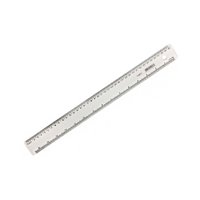 Régua Plástica Cristal 40 cm | Maxcril
