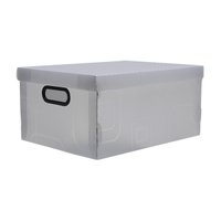 Caixa Organizadora Grande Cinza 420 mm x 310 mm x 200 mm | Dello