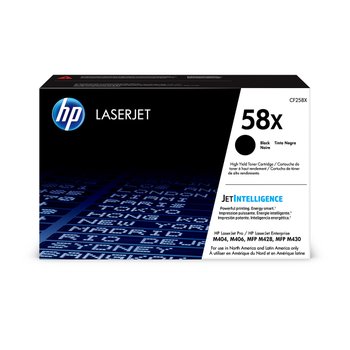 Toner HP CF258X Preto 10.000 Páginas