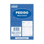 Bloco de Pedido 1 Via 1/4 137 mm x 207mm 50 Folhas | São Domingos 6212