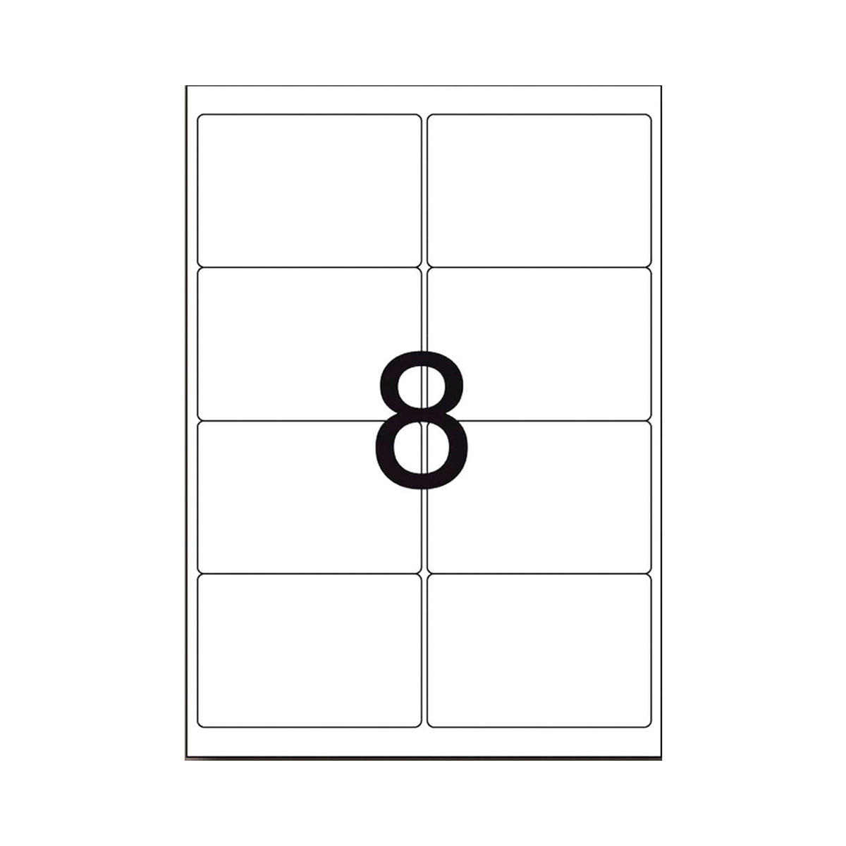 Etiqueta Adesiva A4365 67,7 mm x 99 mm 100 folhas | Pimaco