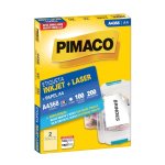 Etiqueta Adesiva A4368 143,4 mm x 199,9 mm 100 folhas | Pimaco