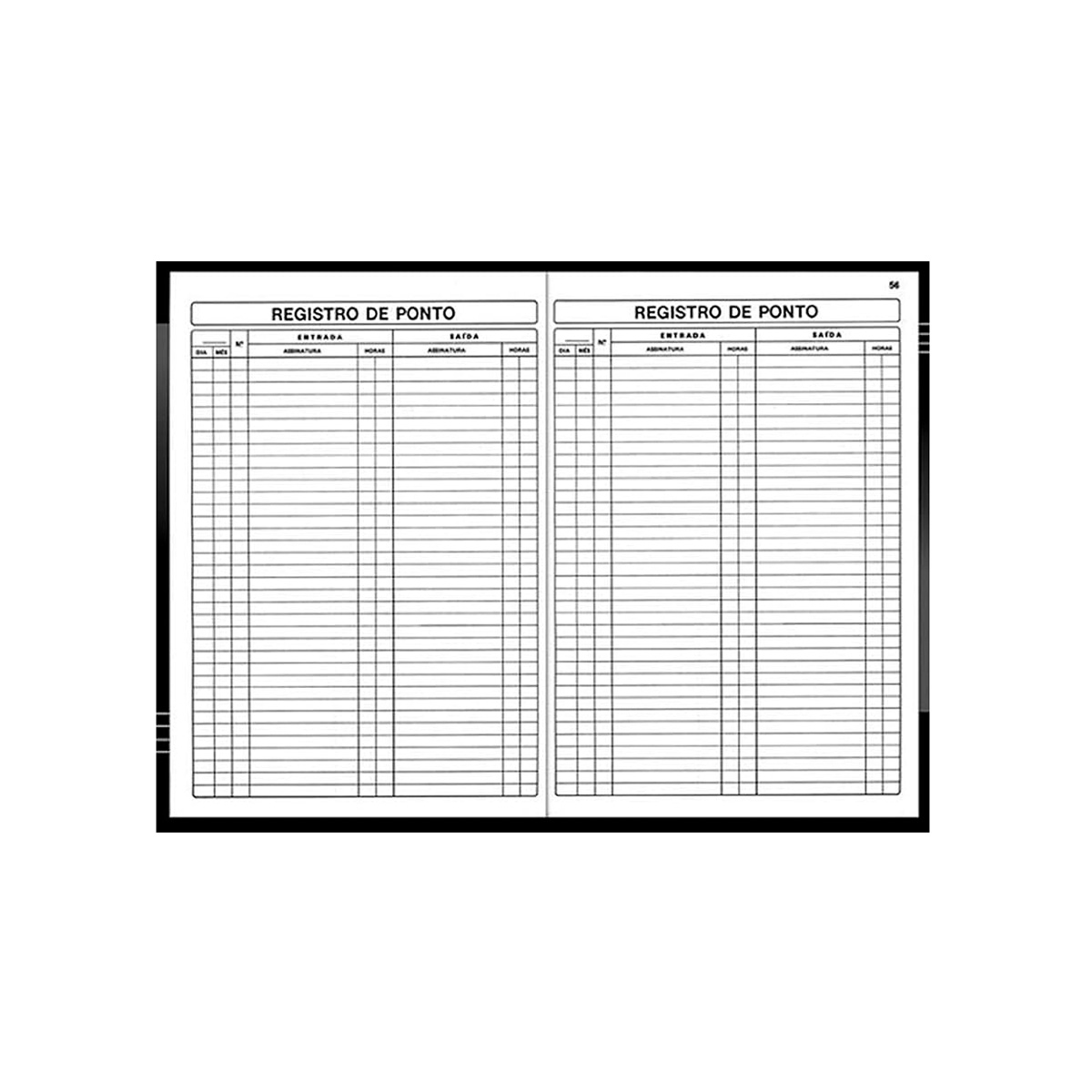 Livro Ponto 1/4 2 Assinaturas 160 folhas | São Domingos